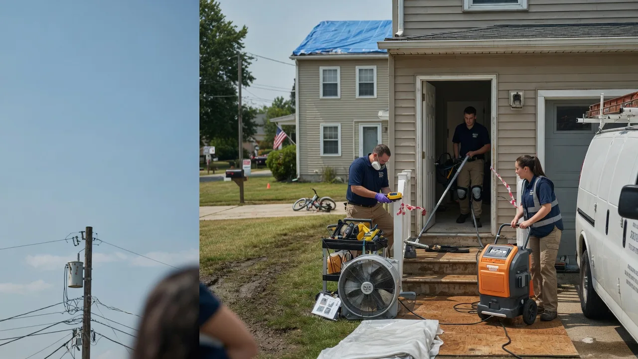 Water Damage Repair in Cokeburg, PA near me